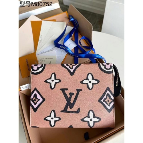 Louis Vuitton POCHETTE VOYAGE MM M80752 Arizona Beige