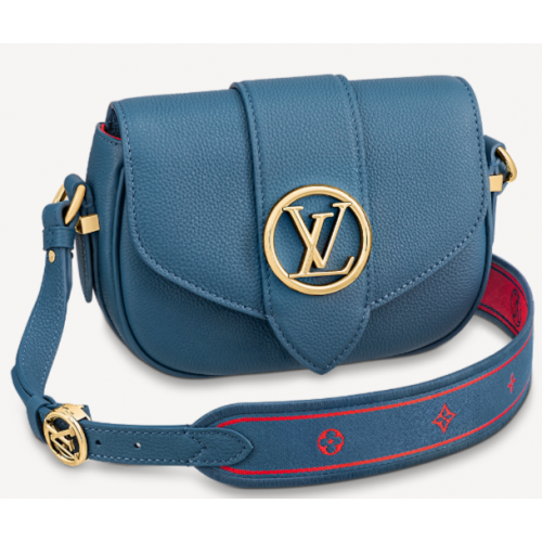 Louis Vuitton PONT 9 SOFT PM M58728 blu