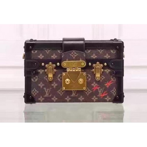 Borsa Louis Vuitton Petite Malle in tela monogramma M86286