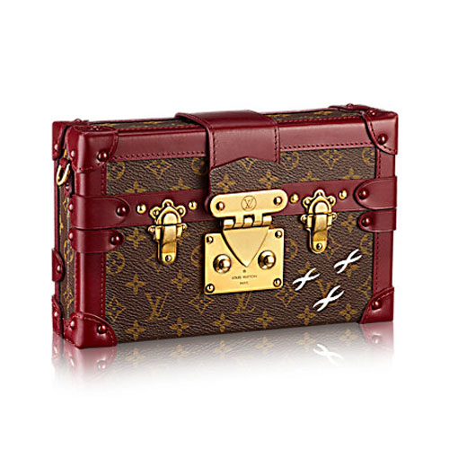Monogramma Louis Vuitton Petite Malle M50388 Bordeaux