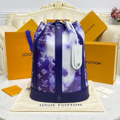 Louis Vuitton RANDONEE MESSENGER M45968 blu