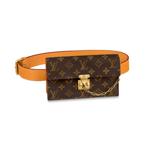 Louis Vuitton S LOCK Tasca in vita con catena M44667