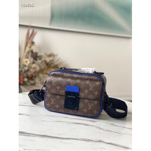 BORSA A TRACOLLA S LOCK Louis Vuitton M45864 Blu navy