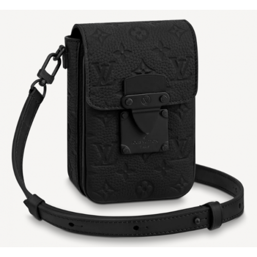 PORTAFOGLIO INDOSSABILE VERTICALE S-LOCK Louis Vuitton M81524 Nero