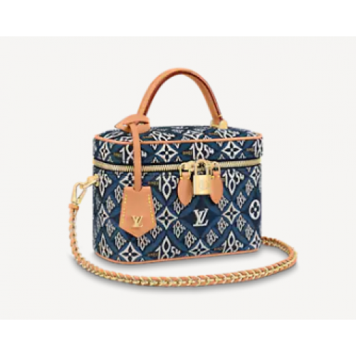 Louis Vuitton SINCE 1854 VANITY PM M57403 blu
