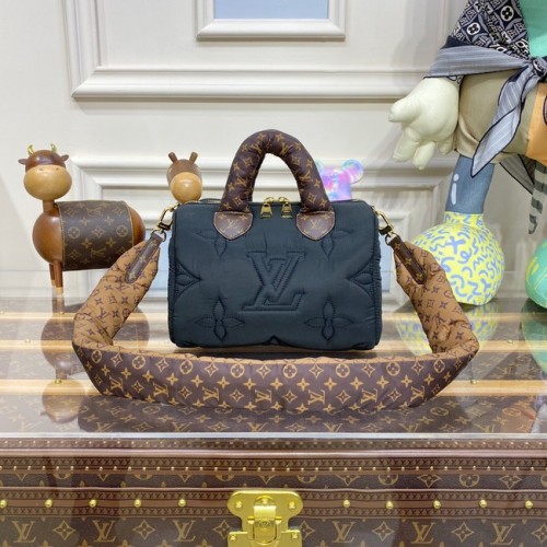 Louis Vuitton SPEEDY BANDOULIERE 25 M20973 nero