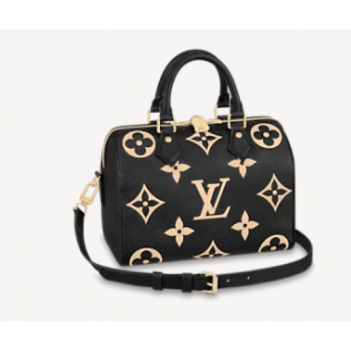Louis Vuitton SPEEDY BANDOULIERE 25 M58947 nero