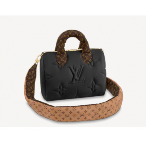 Louis Vuitton SPEEDY BANDOULIERE 25 M59009 nero