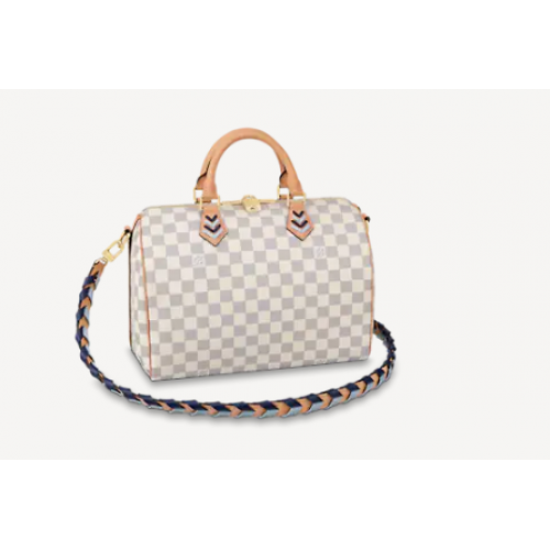 Louis Vuitton SPEEDY BANDOULIERE 30 N50054 Blu