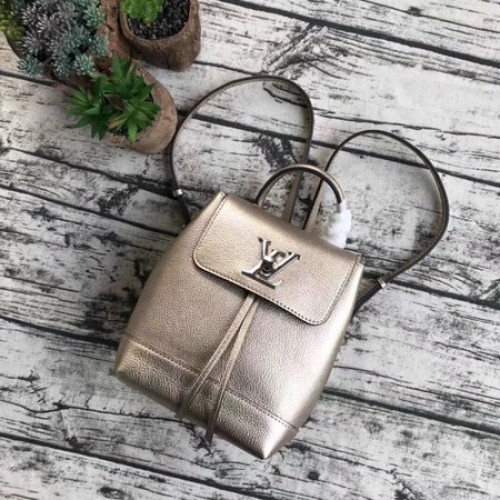 Louis Vuitton ZAINO LOCKME MINI M54575 in morbida pelle di vitello