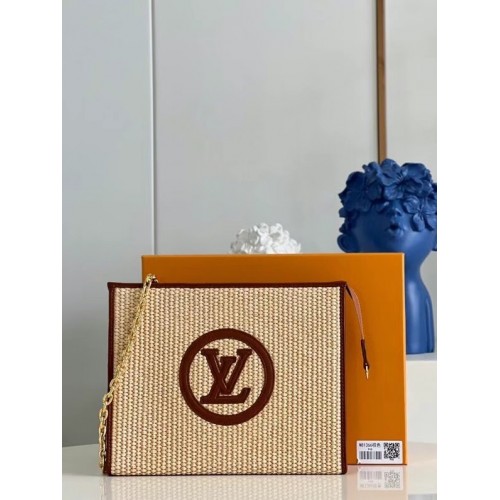 Louis Vuitton TOILETRY POUCH SU CATENA M81366 Marrone caramello