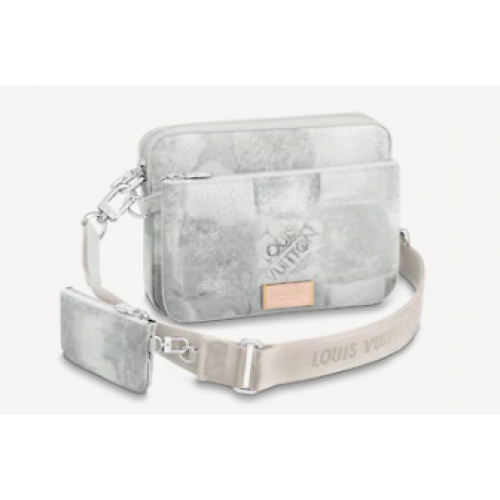 Louis Vuitton TRIO MESSENGER N50068 Grigio pietra