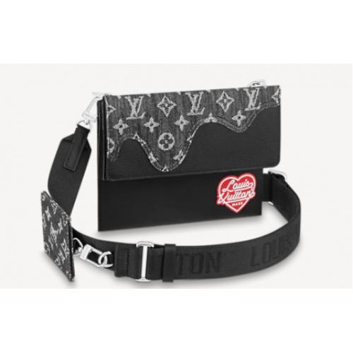 Louis Vuitton TRIO POUCH M81013 nero