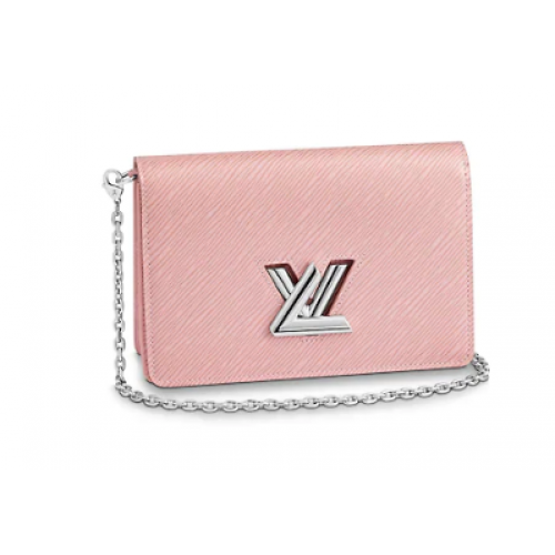 Louis Vuitton TWIST BELT CHAIN PORTAFOGLIO M68559 rosa