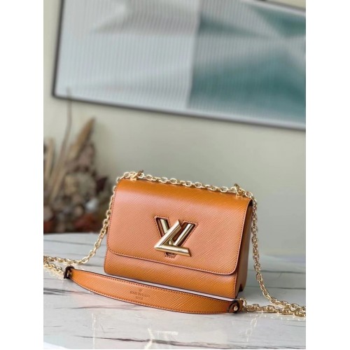 Louis Vuitton TWIST MM M59627 marrone