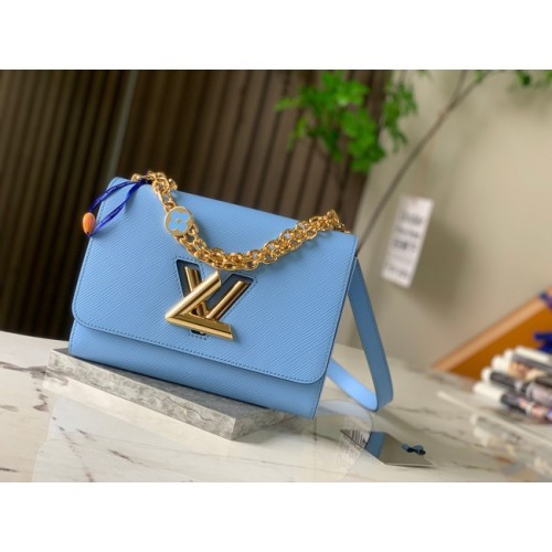 Louis Vuitton TWIST MM M59627 azzurro