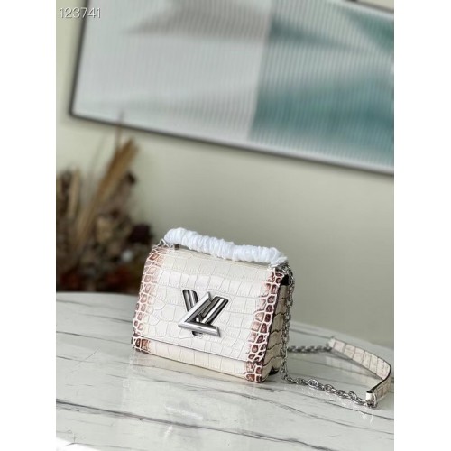 Louis Vuitton TWIST PM M50332 marrone chiaro