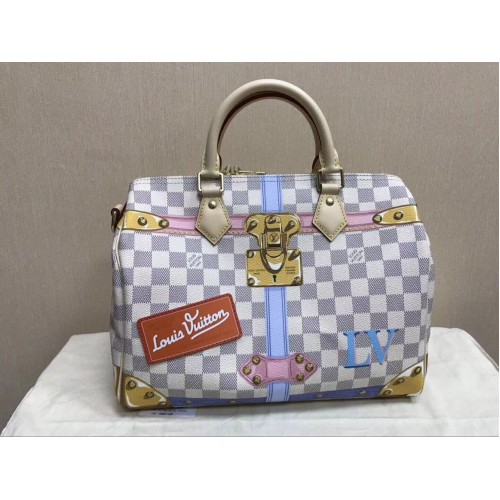 Louis Vuitton Damier Azur Canvas originale Speedy 30 B41112