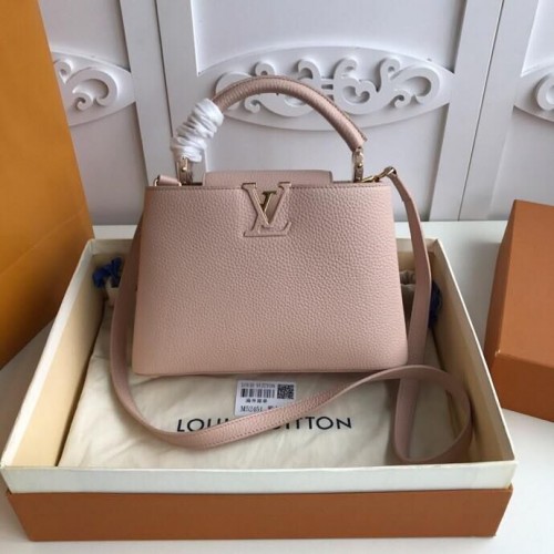 Louis Vuitton originale Elegante Capucines BB Borse M94517 Nude