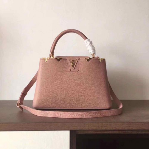 Louis Vuitton originale Elegante Capucines BB Borse M94517 rosa