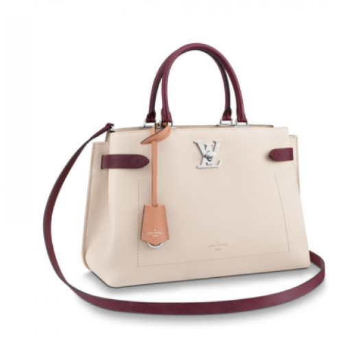 Louis Vuitton originale LOCKME DAY M53730 Rose Soie Quartz Calla