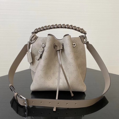 Louis Vuitton originale Mahina Leather MURIA M55800 grigio
