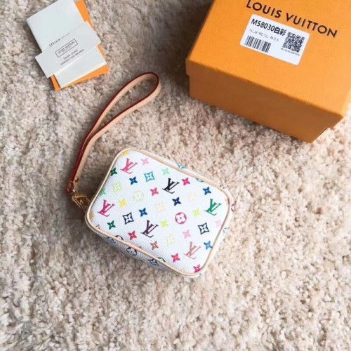 Louis Vuitton originale Monogram Multicolor Canvas M58030 bianco
