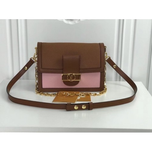 Louis Vuitton originale SAINT SULPICE PM M44391 marrone con rosa