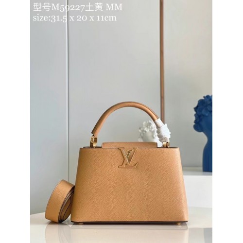 Louis vuitton CAPUCINES MM M59227 albicocca