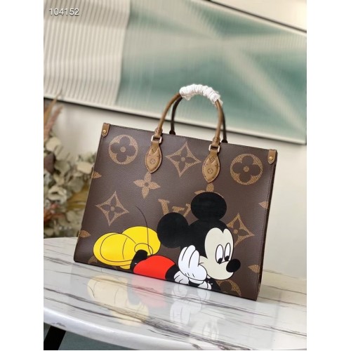 Louis vuitton Disney x Topolino ONTHEGO M44576 marrone