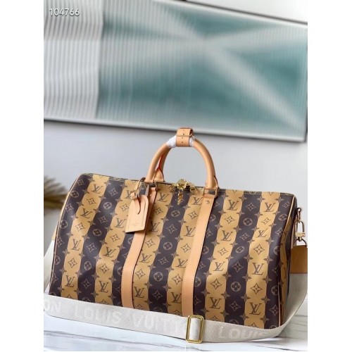 Louis vuitton KEEPALL BANDOULIERE 50 N40567 marrone