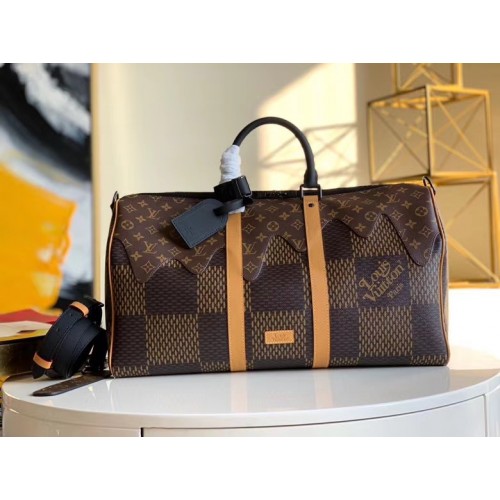 Borsa da viaggio Louis Vuitton KEEPALL BANDOULIERE 50 N40360