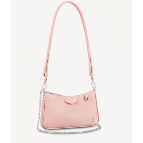 Louis vuitton Originale EASY POUCH SU CINTURINO M80479 Rosa Ballerine Rosa