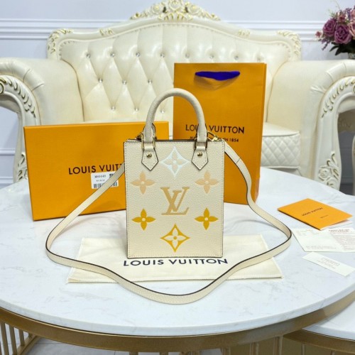 Louis vuitton SINCE 1854 PETIT SAC PLAT M80449 Arancione