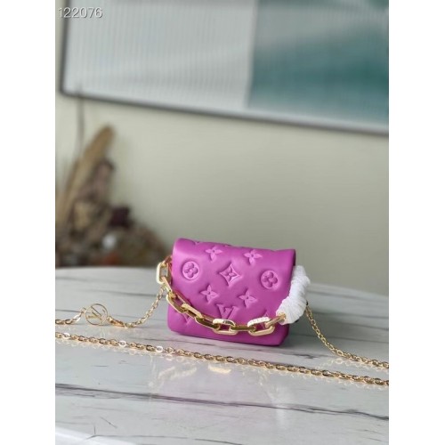 PORTAFOGLIO Louis vuitton CON CINTURINO BUBBLEGRAM M81125 Fucsia