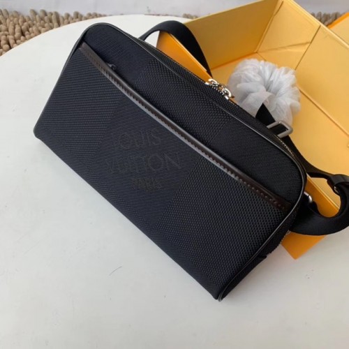 Louis vuitton originale BUMBAG Pocket M93619 nero