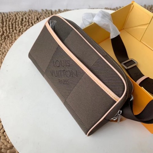 Louis vuitton originale BUMBAG Pocket M93619 grigio