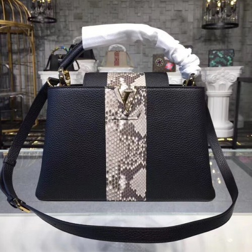 Louis vuitton originale CAPUCINES N94220 NERO