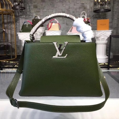 Louis vuitton originale CAPUCINES PM M94586 verde