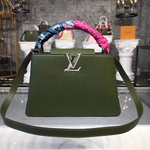 Louis vuitton originale CAPUCINES PM M94587 verde