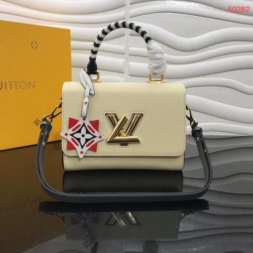 Louis vuitton borsa tote CRAFTY TWIST originale M56780 crema