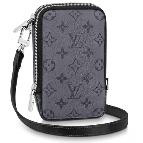 Louis vuitton originale DOPPIO TELEFONO M69534 nero