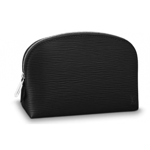 Louis vuitton originale Epi Leather POUCH COSMETICO PM M52030 nero