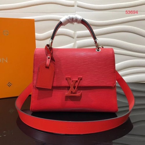 Louis vuitton originale GRENELLE Borsa tote piccola M53834 rossa