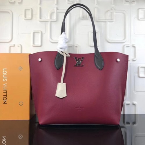 Louis vuitton originale LOCKME GO M55028 rosso