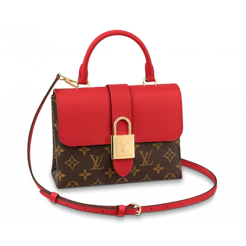 Louis vuitton originale LOCKY BB M44080 Coquelicot Rosso