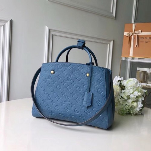 Louis vuitton originale MONTAIGNE MM M44311 blu
