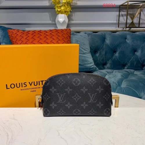 Louis vuitton originale Monogram COSMETIC POUCH PM M52030 nero