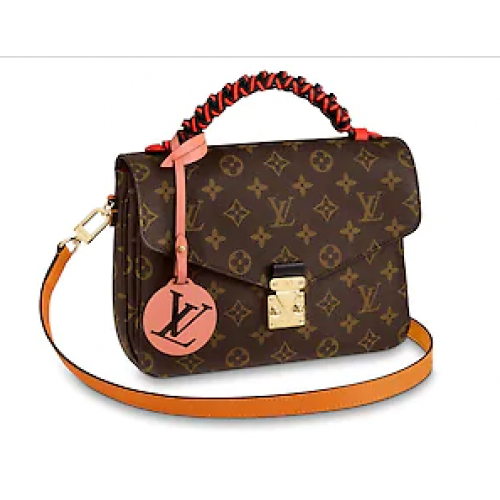 Louis vuitton originale Monogram Canvas POCHETTE METIS M43984 Marrone