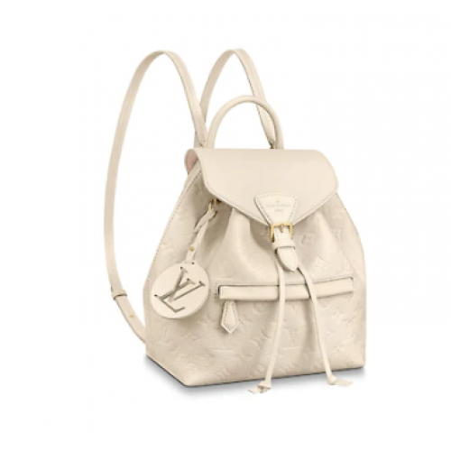 Zaino Louis vuitton originale Montsouris M45205 bianco